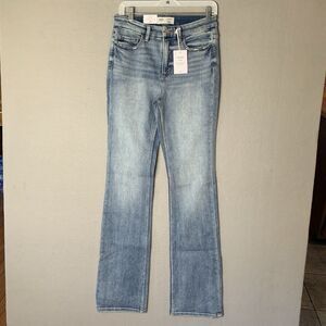 Buckle BKE Parker Jeans Women 26XL Blue Tailored Bootcut Y2K Minimalist Cowgirl